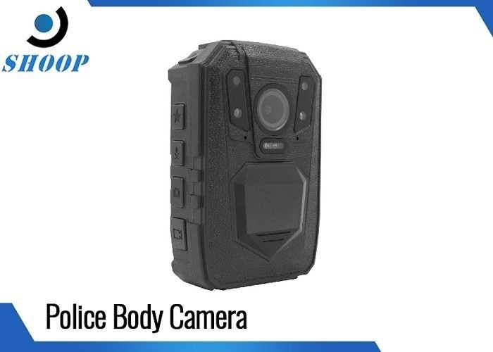 Ambarella 4G Wifi ตัวเลือก Night Vision ตัวตำรวจสวมใส่กล้องพร้อม Build - In GPS