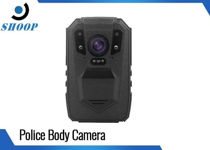 Ambarella 4G Wifi ตัวเลือก Night Vision ตัวตำรวจสวมใส่กล้องพร้อม Build - In GPS
