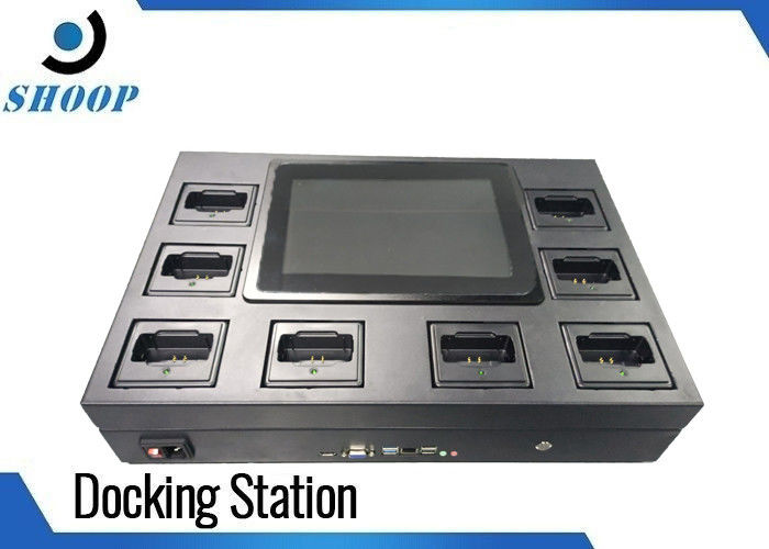 ซอฟต์แวร์ DEMS Police Body Camera Docking Station Intel Core I3 พร้อมจอแสดงผล LCD