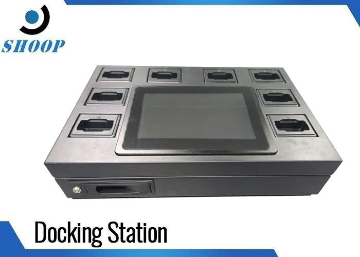 ซอฟต์แวร์ DEMS Police Body Camera Docking Station Intel Core I3 พร้อมจอแสดงผล LCD
