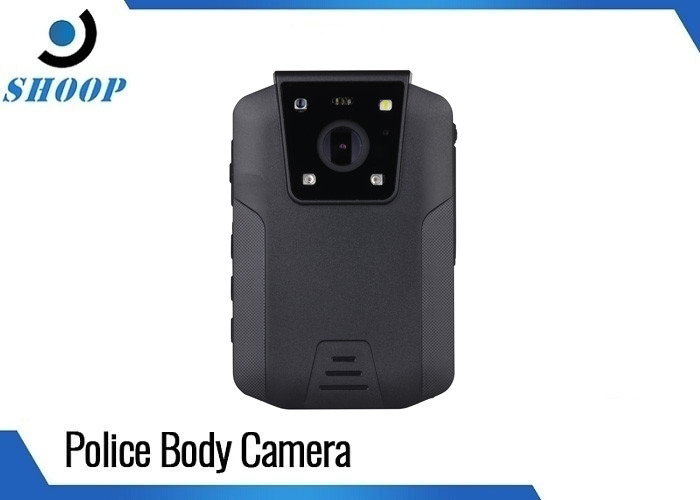 Night Vision H.264 / H.265 HD กล้องติดตัวตำรวจพร้อมเซนเซอร์ CMOS ขนาด 4M พิกเซล 1/3